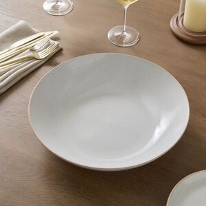 West Elm Stoneware Large Fruit / Serving Bowl
